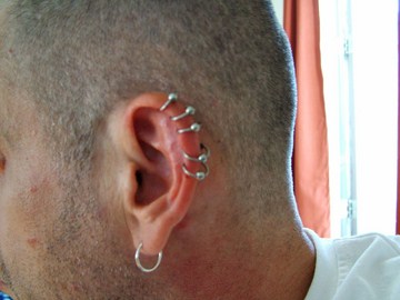 Helix Piercing Picture